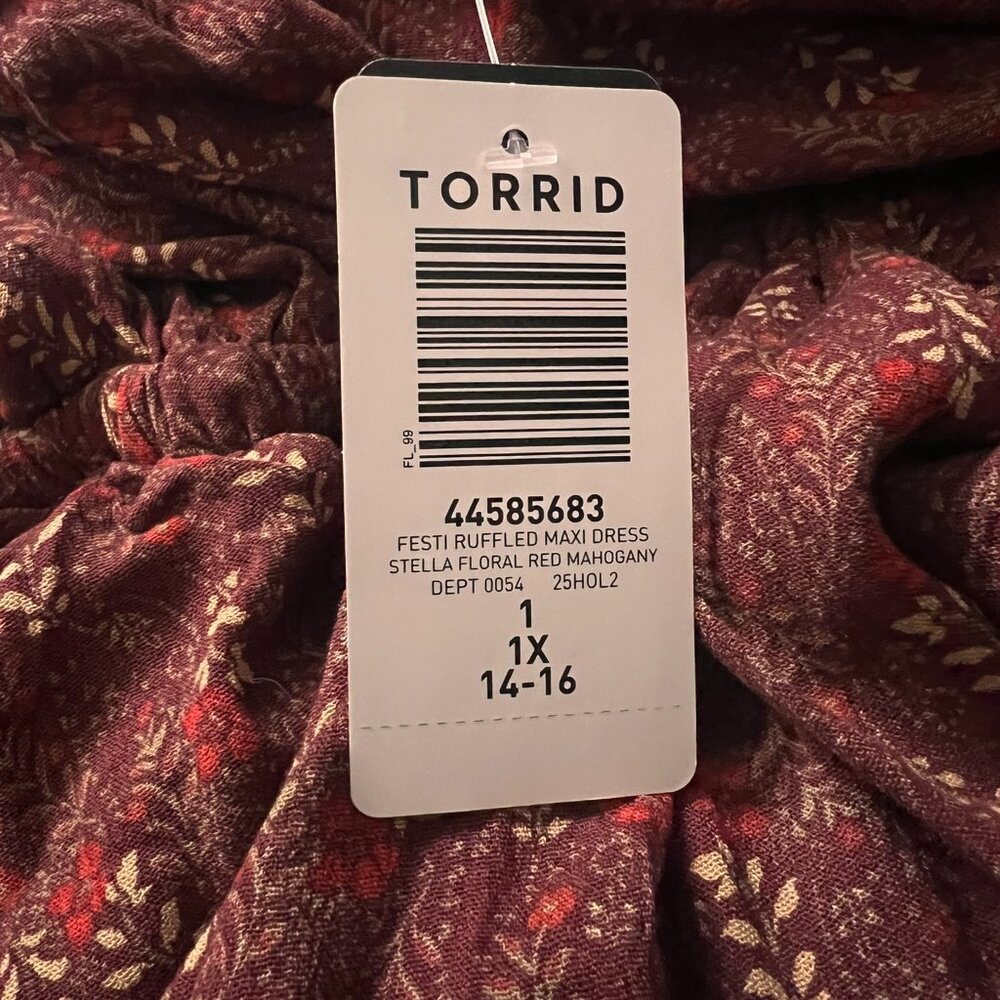 Festi Ruffled Maxi Dress - Torrid - Picture 6 of 10
